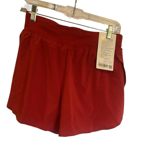 NWT Lululemon fast and free HR classic shorts 3” DARK RED Size 6 - Picture 1 of 5